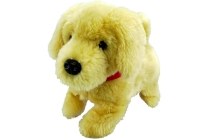 pluchen lopende hond golden retriever