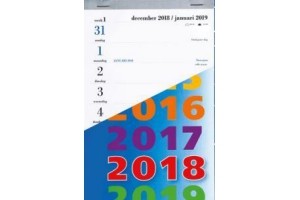 weekblok kalender 2018