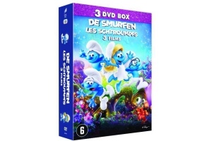 de smurfen dvd box