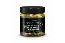 mosselen en italiaanse kruiden