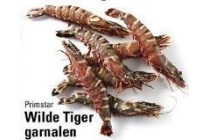 wilde tiger garnalen