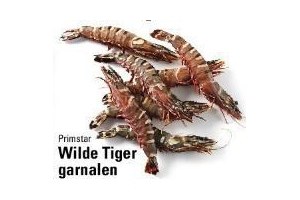 wilde tiger garnalen