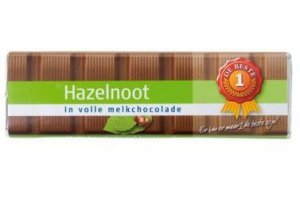 1 de beste chocoladereep hazelnoot