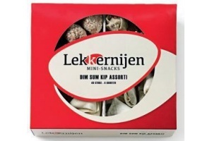 lekkernijen dimsum assorti mini snacks