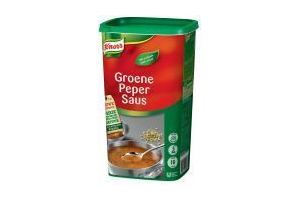 knorr groene pepersaus