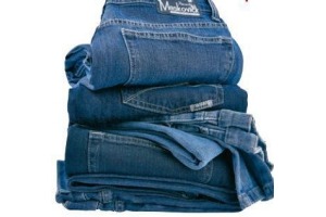protected denim model clinton