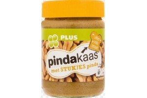 plus pindakaas met noot