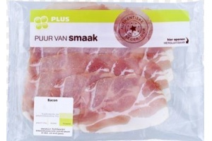 plus puur van smaak bacon