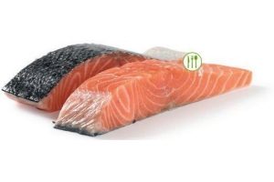 verse zalmfilet met huid