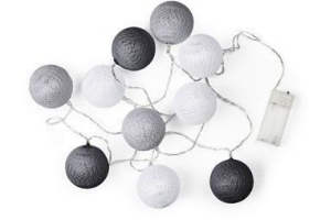 lichtslinger cottonball guirlande