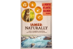 iams naturally cat wet adult