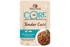 wellness core tender cuts kip en zalm