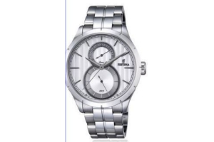 festina horloge met stalen band