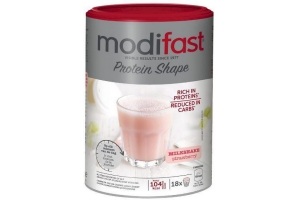 modifast protein shape milkshake aardbei