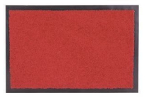 droogloopmat clean twist rood 60x90 cm