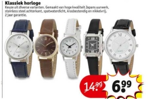 klassiek horloge