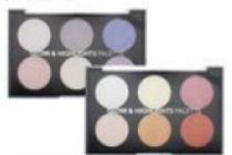 make up highlight palette