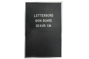 letterbord