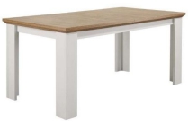 eettafel duarte l180 uitschuifbaar pine white