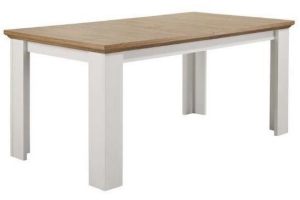 eettafel duarte l180 uitschuifbaar pine white