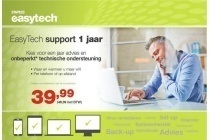 easytech support 1 jaar