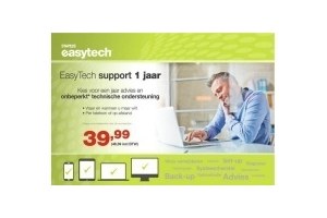 easytech support 1 jaar