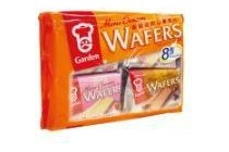 garden mini cream wafers