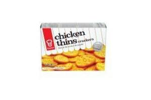 garden chicken crackers