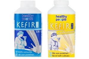 healthy people kefir zuiveldrank