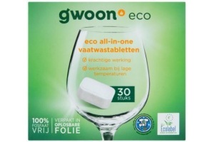 g woon vaatwastabletten eco all in one