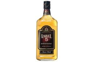 label 5 blended scotch