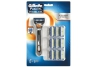 gillette fusion proglide scheersysteem met navulmesjes