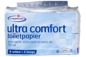 trekpleister ultra comfort toiletpapier