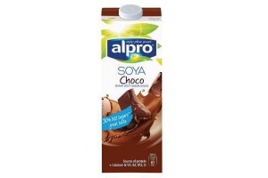 alpro soya choco