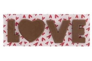 melkchocoladeletters love