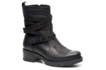 novocento leren dames enkelboots