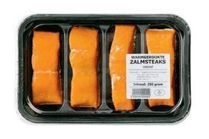 warmgerookte zalmsteaks