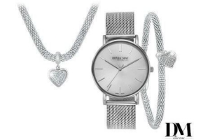 donna mae stalen armband en horloge