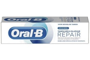 oral b tandpasta tandvlees en glazuur repair