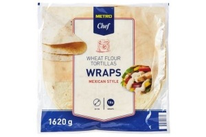 metro chef wraps