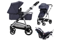 born lucky elegance kinderwagen navy