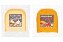 kaas met knoflook of sambal