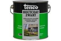 tenco houtcoat zwart