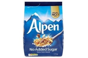 alpen suikervrije muesli