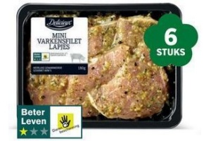 mini varkensfiletlapjes