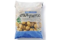 stoere stampers kruimige aardappelen