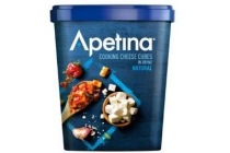 apetina witte kaasblokjes