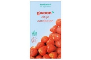 g woon diepvriesfruit aardbei