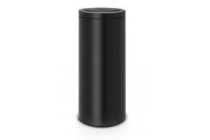 brabantia touch bin flat top 30 l matt black