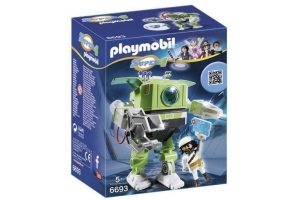 playmobil super 4 cleano robot 6693